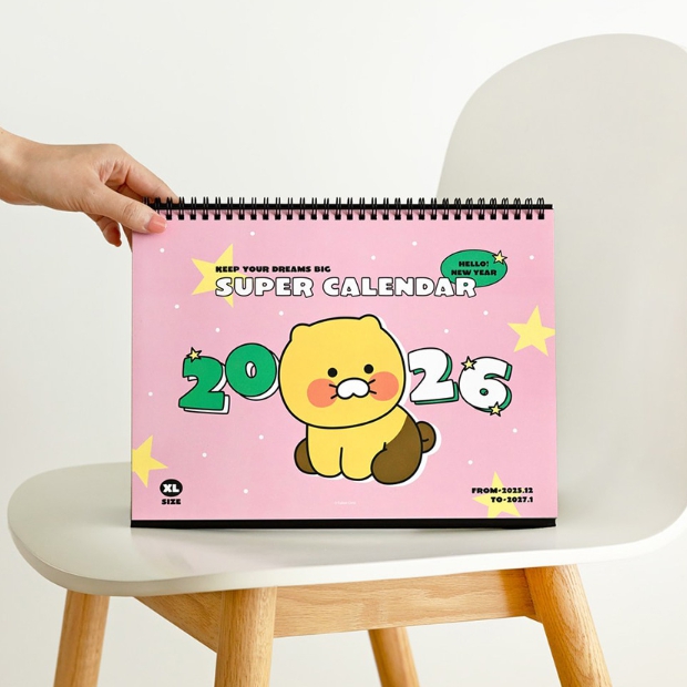카카오2026 A4사이즈 탁상캘린더