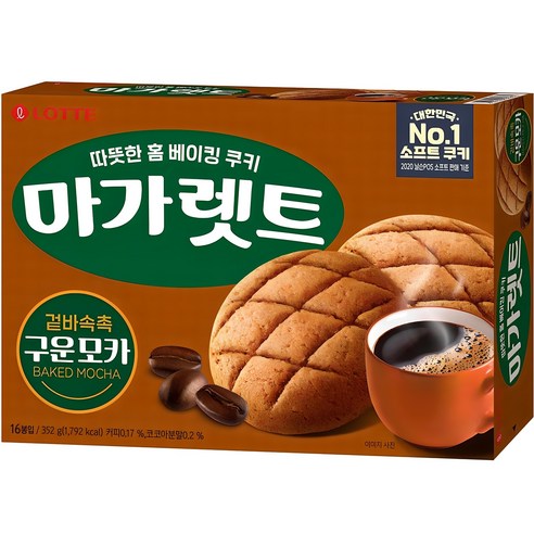 ★롯데 마가렛트 구운모카 352g