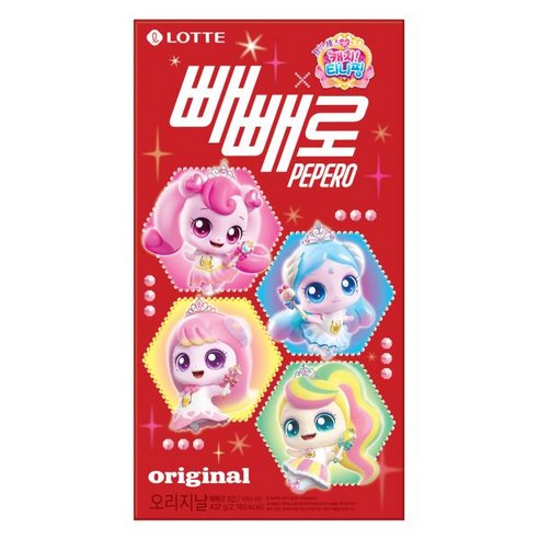 ★롯데 빼빼로 초코 8갑 432g