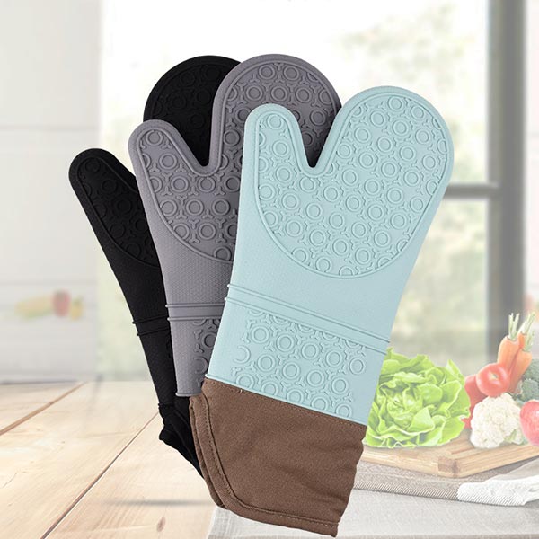 ABM실리콘 긴 오븐장갑 민트 1개