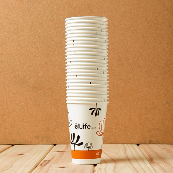 롯데이라이프 종이컵340ml (25px1줄)