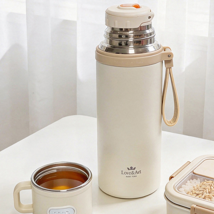 데일리 보온병 화이트 680ml