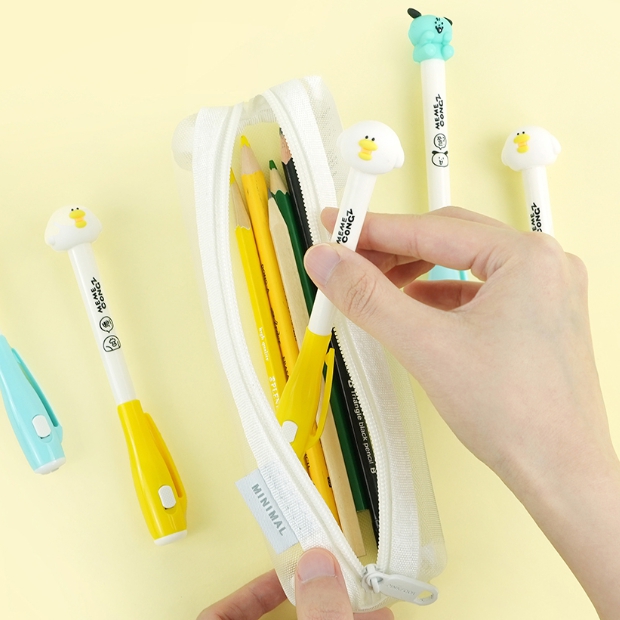 핑크풋밈콩즈피규어비밀펜색상랜덤