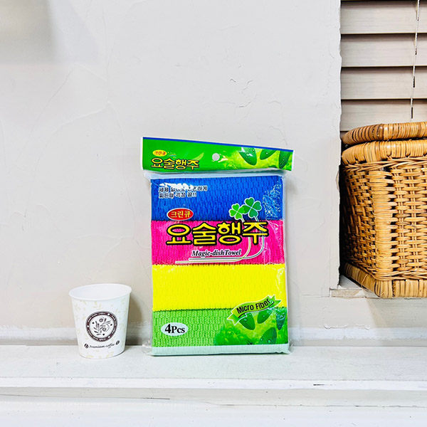 크린큐 요술행주4개입(35x40)